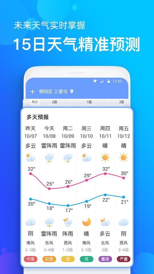 手机天气预报app下载_手机天气预报安卓手机版下载