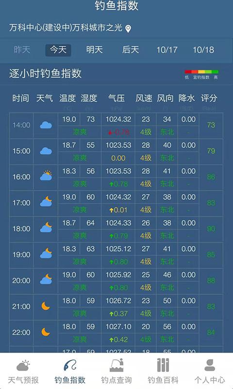 钓鱼天气预报app下载_钓鱼天气预报安卓手机版下载