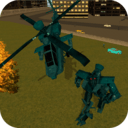 直升机机器人战斗破解版