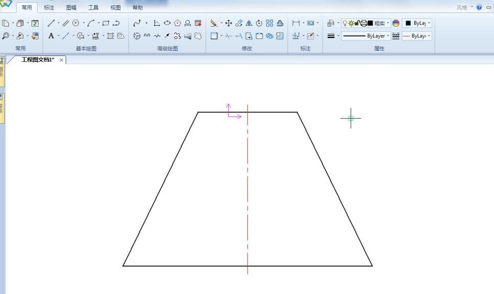 ﻿Caxa如何画圆锥展开图——制作圆锥展开图教程分享