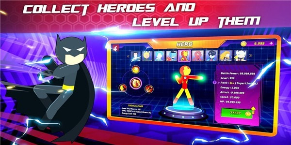 超级火柴人英雄战斗APP经典版-超级火柴人英雄战斗官方版下载 v1.0.0