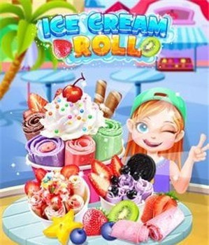 冷冻冰淇淋卷制作安卓版-冷冻冰淇淋卷制作游戏下载 v1.0