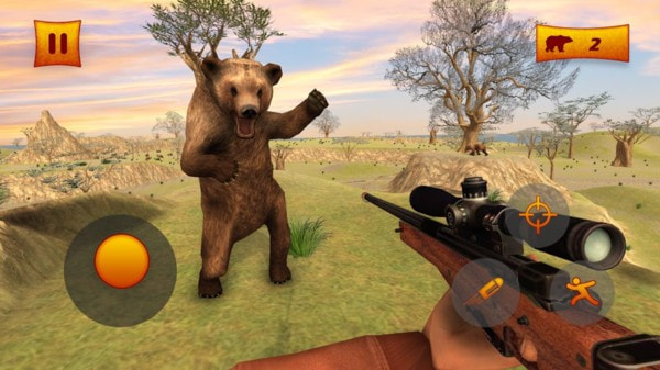 丛林动物狙击手升级版-丛林动物狙击手无限血下载 v1.0