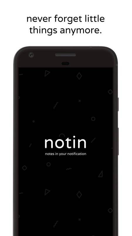 notin-通知中的注释app