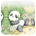 可爱小熊猫-91桌面主题壁纸美化app