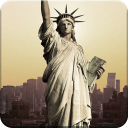 自由女神像-闪电锁屏主题app