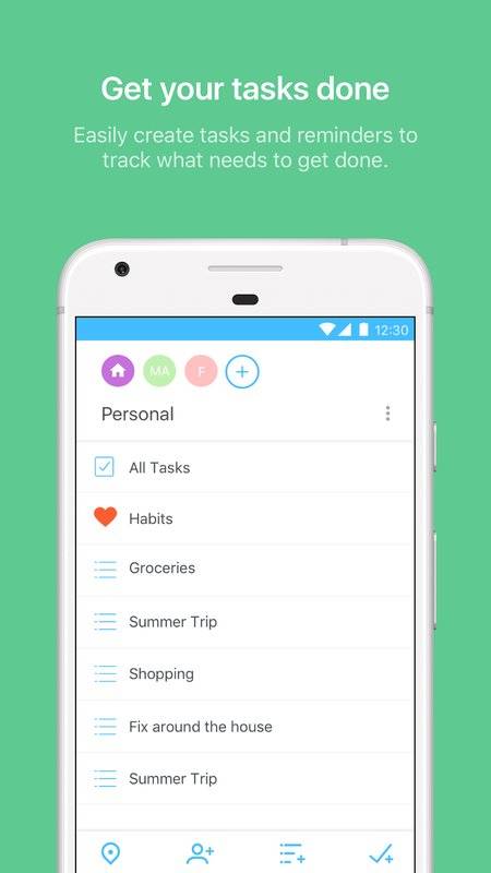 WeDo: Habits & Sharable Listsapp