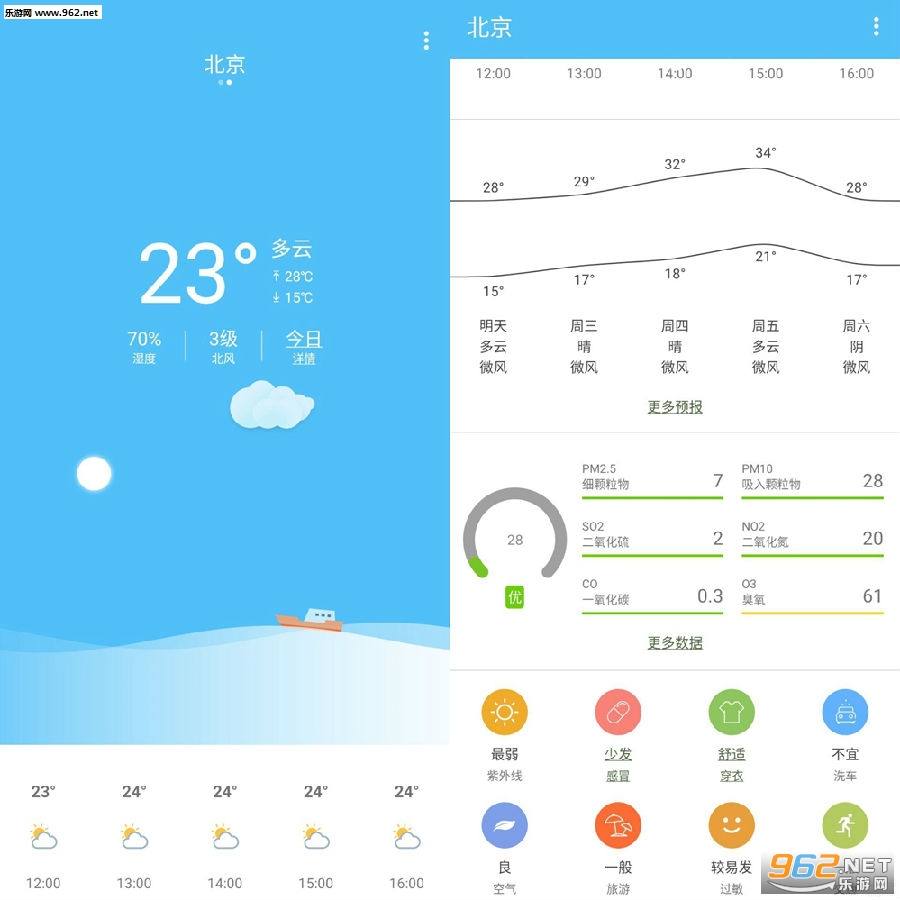 多亲天气app