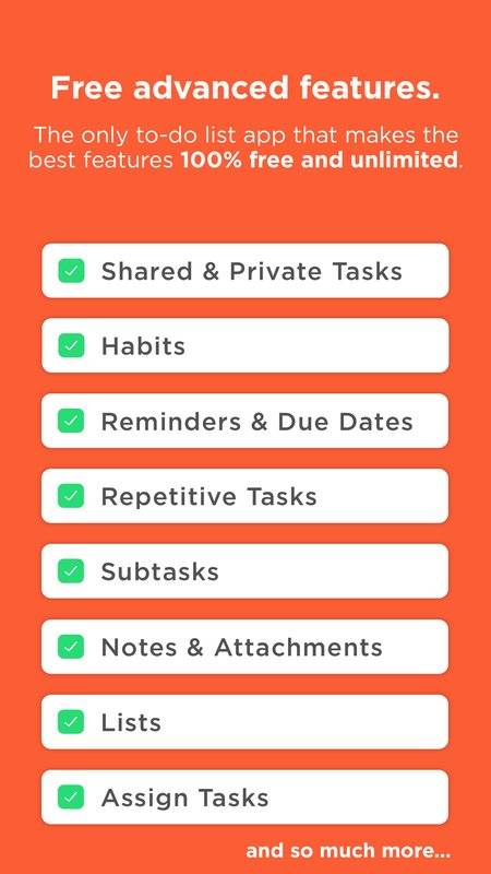 WeDo: Habits & Sharable Listsapp