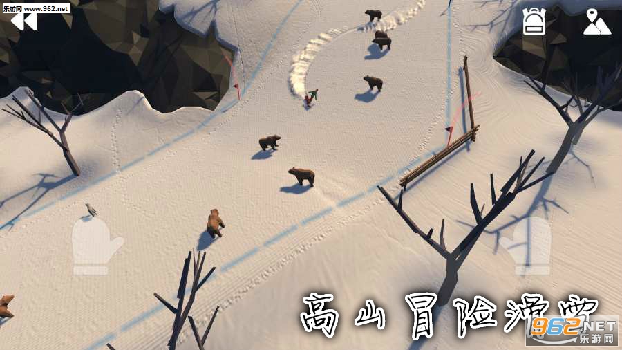 高山冒险滑雪游戏中文版