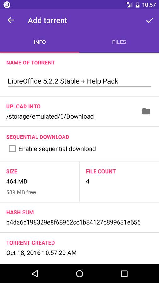 LibreTorrentapp_LibreTorrentappios版