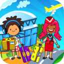 My Pretend Airport - Kids Travel Town FREE