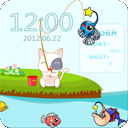 小猫钓鱼主题(锁屏桌面壁纸)app  2.0