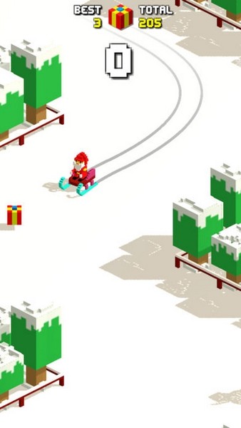 圣诞开心滑雪ios游戏下载