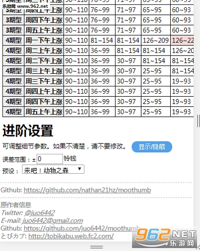 动森大头菜预测工具网页版_动森大头菜预测工具网页版最新版下载_动森大头菜预测工具网页版破解版下载