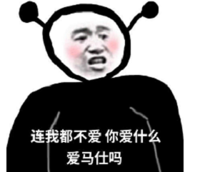 连我都不在意那你在意什么表情包