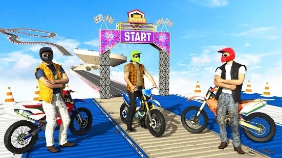 坡道自行车特技2021游戏下载_坡道自行车特技2021安卓版下载v1.01