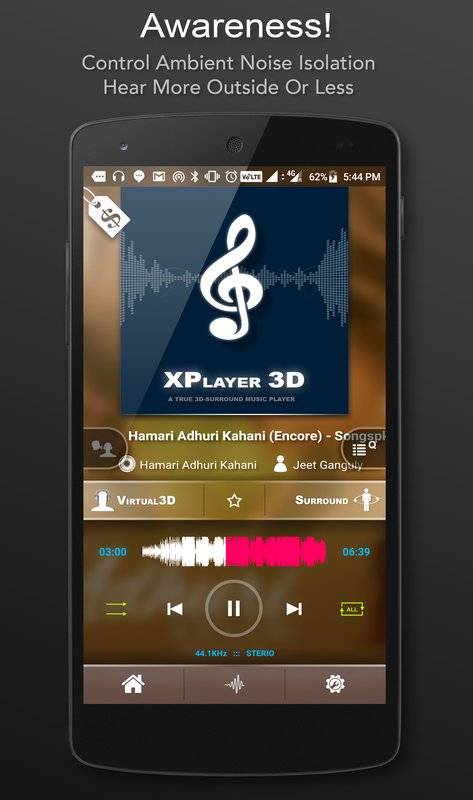 3D Surround Music Playerapp