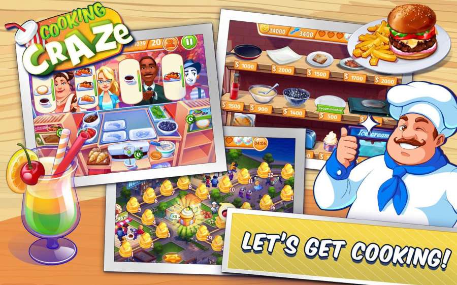 狂热厨师app_狂热厨师app攻略_狂热厨师app最新官方版 V1.0.8.2下载