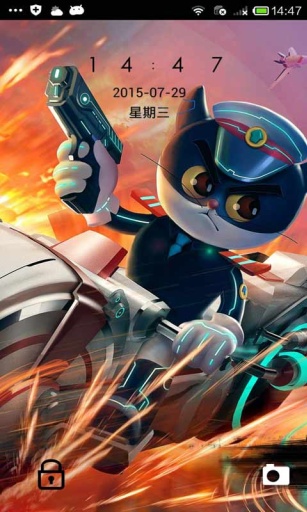黑猫警长之翡翠之星-91桌面主题壁纸美化app