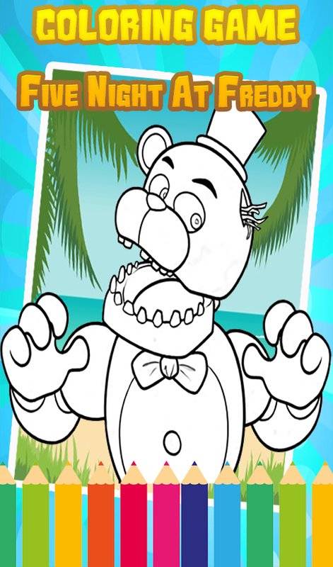 Coloring Pages for FNAF 5 Nights Fansapp