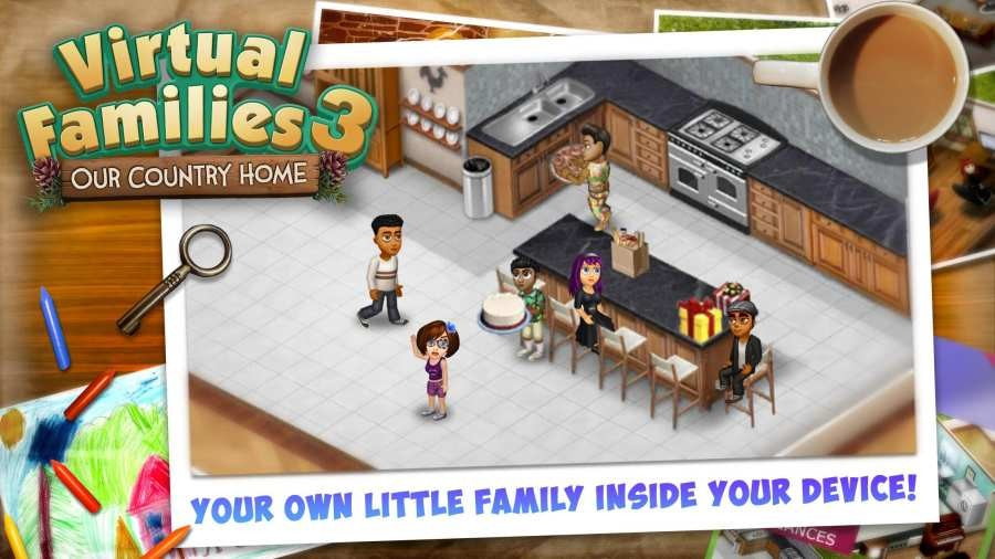 虚拟家庭3无限金币版中文版-虚拟家庭3汉化升级版下载 v1.0.26