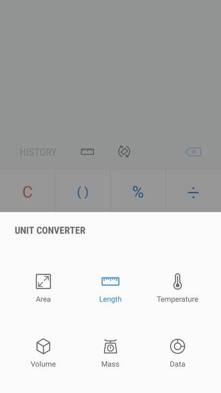 Samsung Calculatorapp