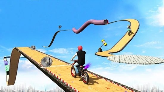 坡道自行车特技2021游戏下载_坡道自行车特技2021安卓版下载v1.01
