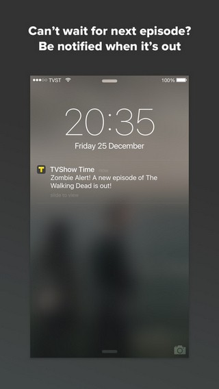 TVShow Time app