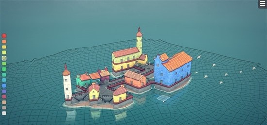 Townscaper浮空岛最新版-Townscaper浮空岛游戏下载 v1.0.17