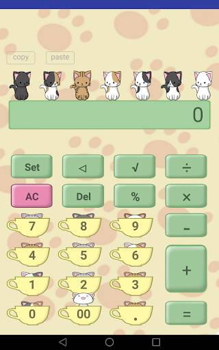 Calculator of cute cat下载