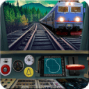 火车的驾驶台模拟器