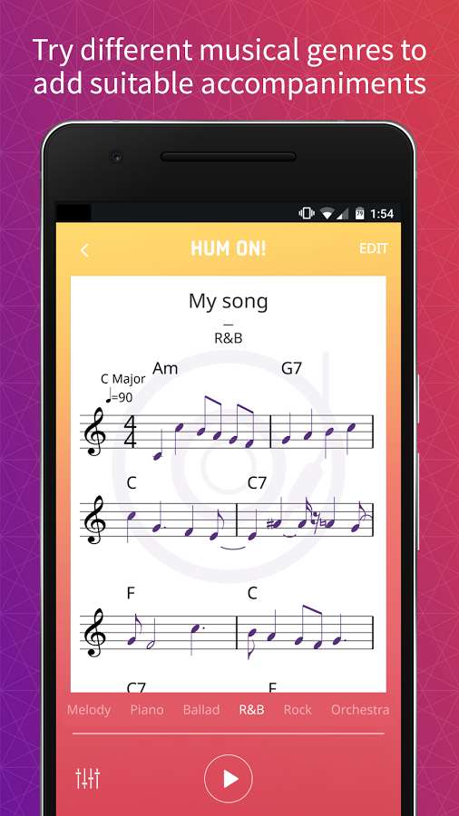 哼歌谱曲app_哼歌谱曲app安卓版下载V1.0_哼歌谱曲app安卓版