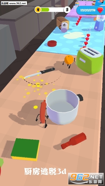 厨房逃脱3d游戏