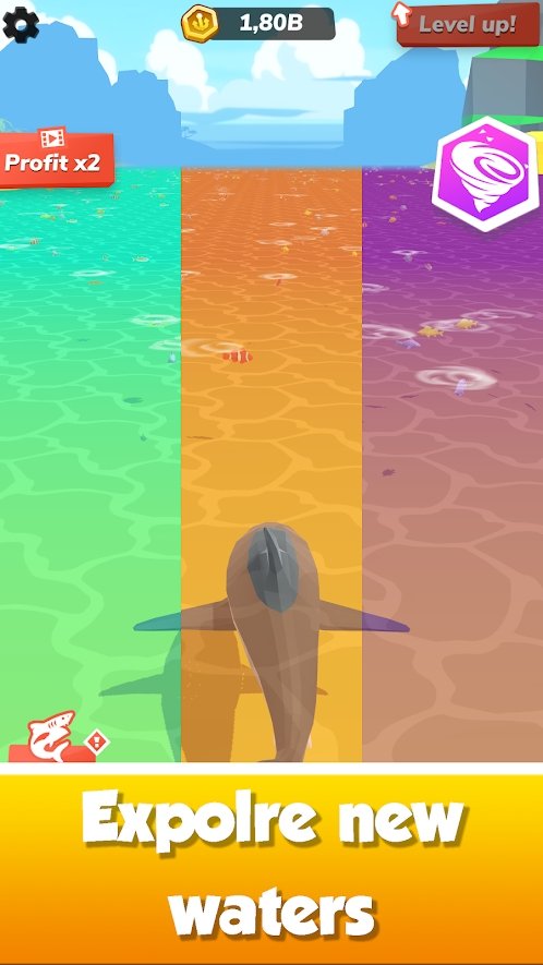 空闲鲨鱼世界游戏下载_空闲鲨鱼世界官网版下载v2.6