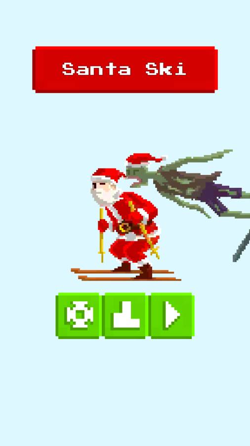 圣诞老人和僵尸的滑雪大战app_圣诞老人和僵尸的滑雪大战app安卓版