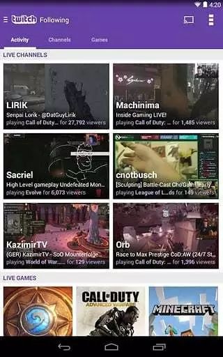 Twitch手机客户端下载