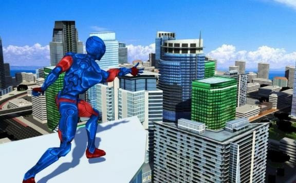 变异蜘蛛英雄迈阿密绳索英雄最新升级版-变异蜘蛛英雄迈阿密绳索英雄手机版下载 v1.0