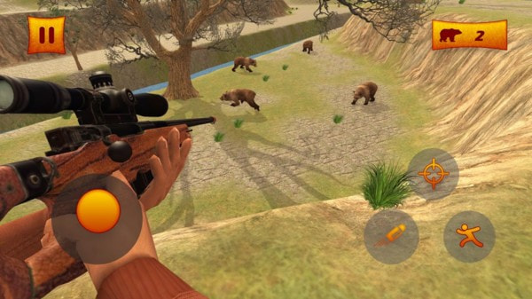 丛林动物狙击手升级版-丛林动物狙击手无限血下载 v1.0