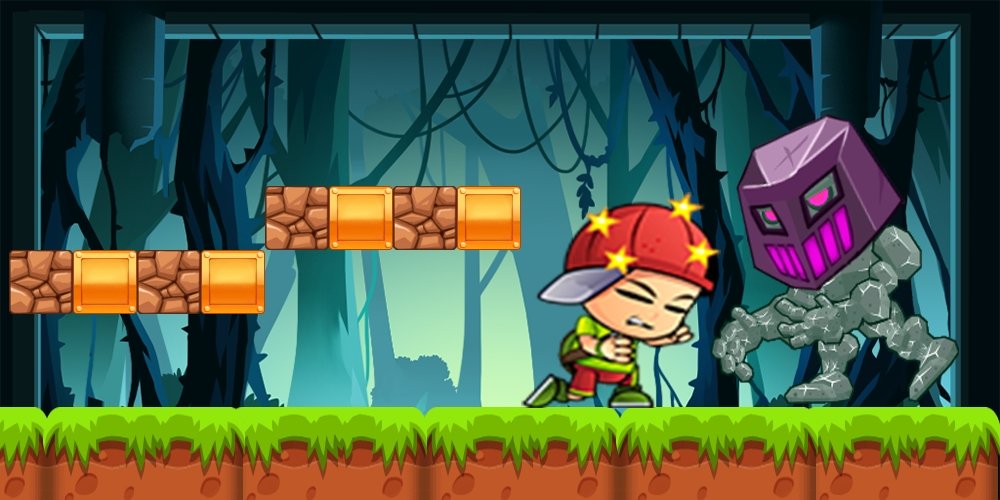 红色帽子男孩丛林探险游戏下载_红色帽子男孩丛林探险安卓版下载v1.2
