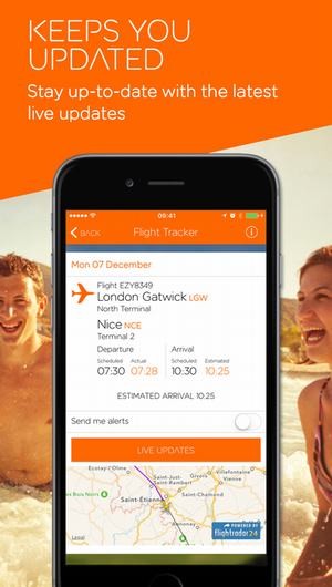 easyjet app