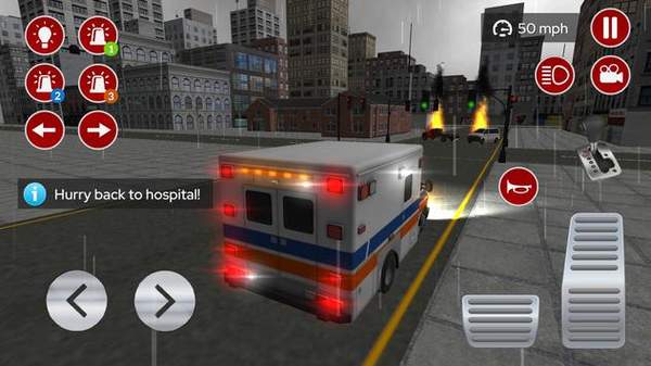 真正的救护车模拟