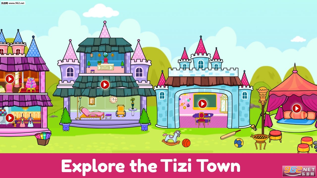 我的Tizi世界玩城镇游戏下载