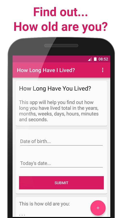 我活了多久？app_我活了多久？app小游戏_我活了多久？app中文版
