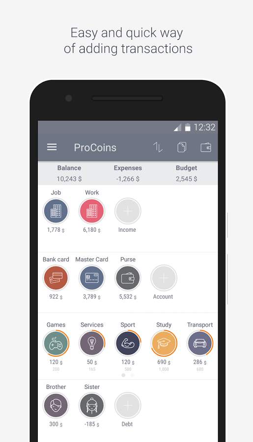 ProCoins个人财政app