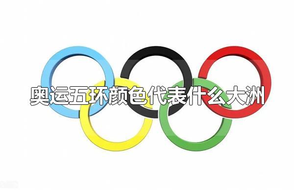 ﻿奥林匹克五环的颜色代表了奥林匹克五环在各大洲的含义是什么？