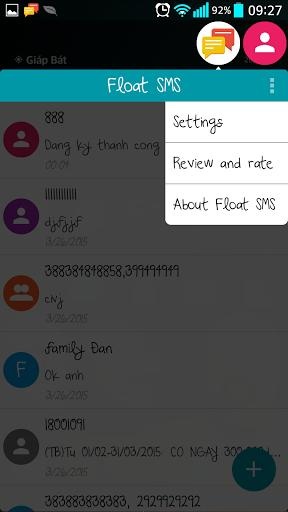 浮动短信app
