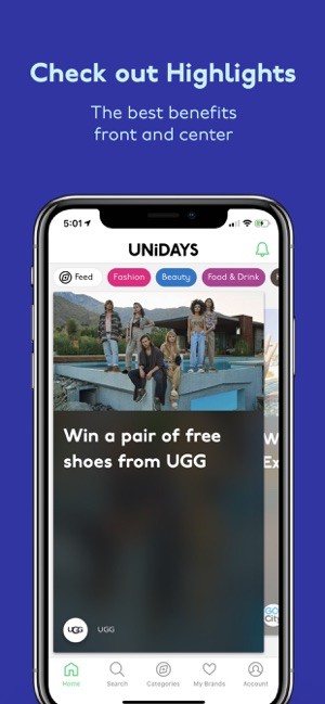 UNiDAYS iOS