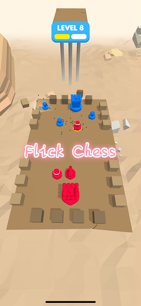 &#8206;Flick Chess游戏