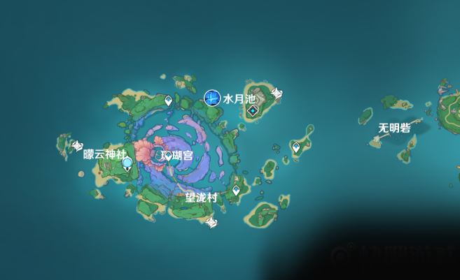原神海祇岛地图展